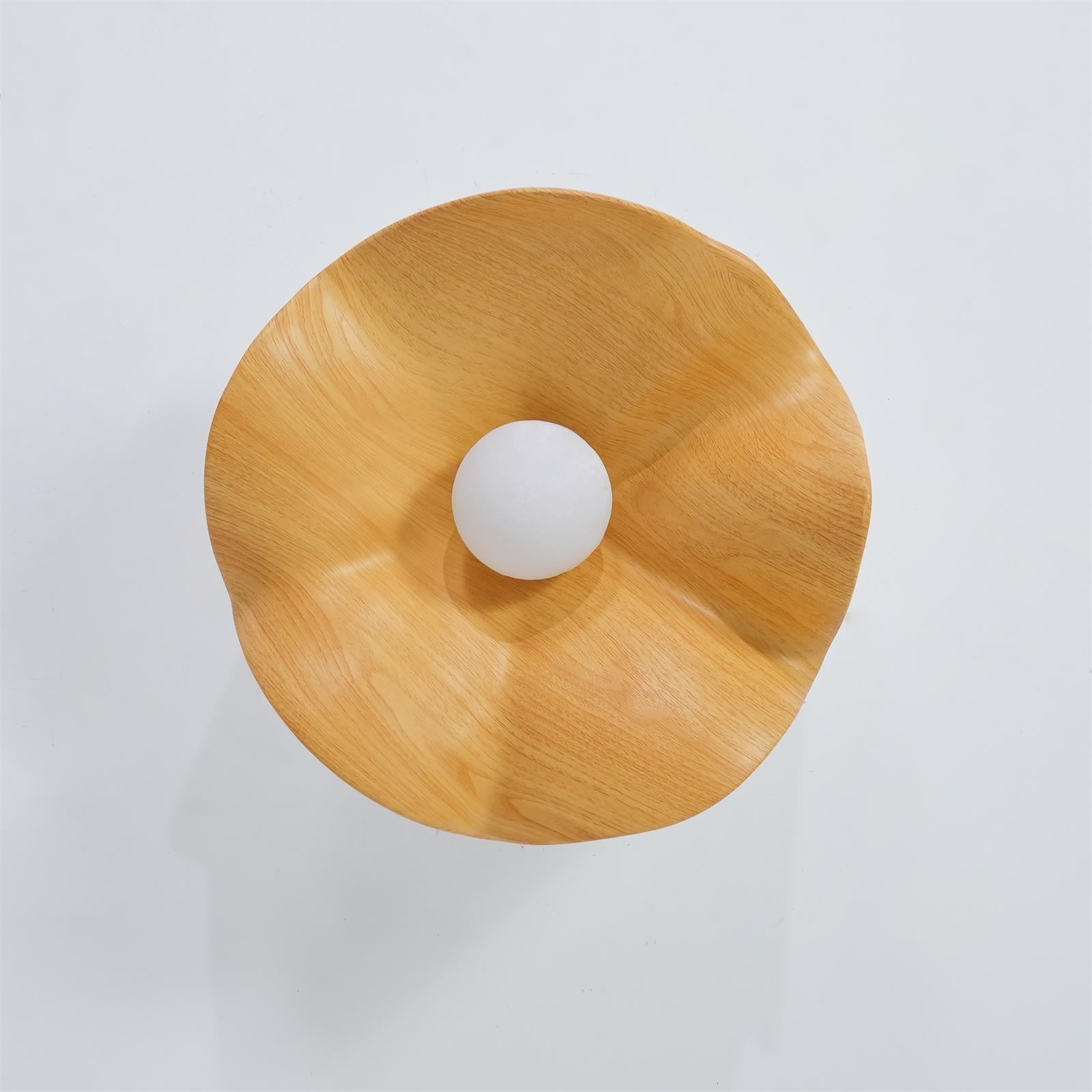 蓮の葉のシーリングランプ