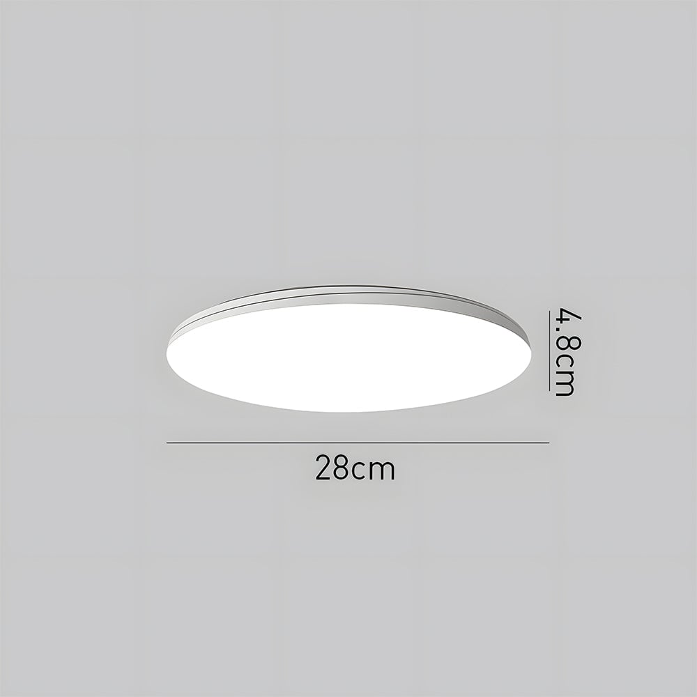 シンプルなPP素材のLED寝室用シーリングライト