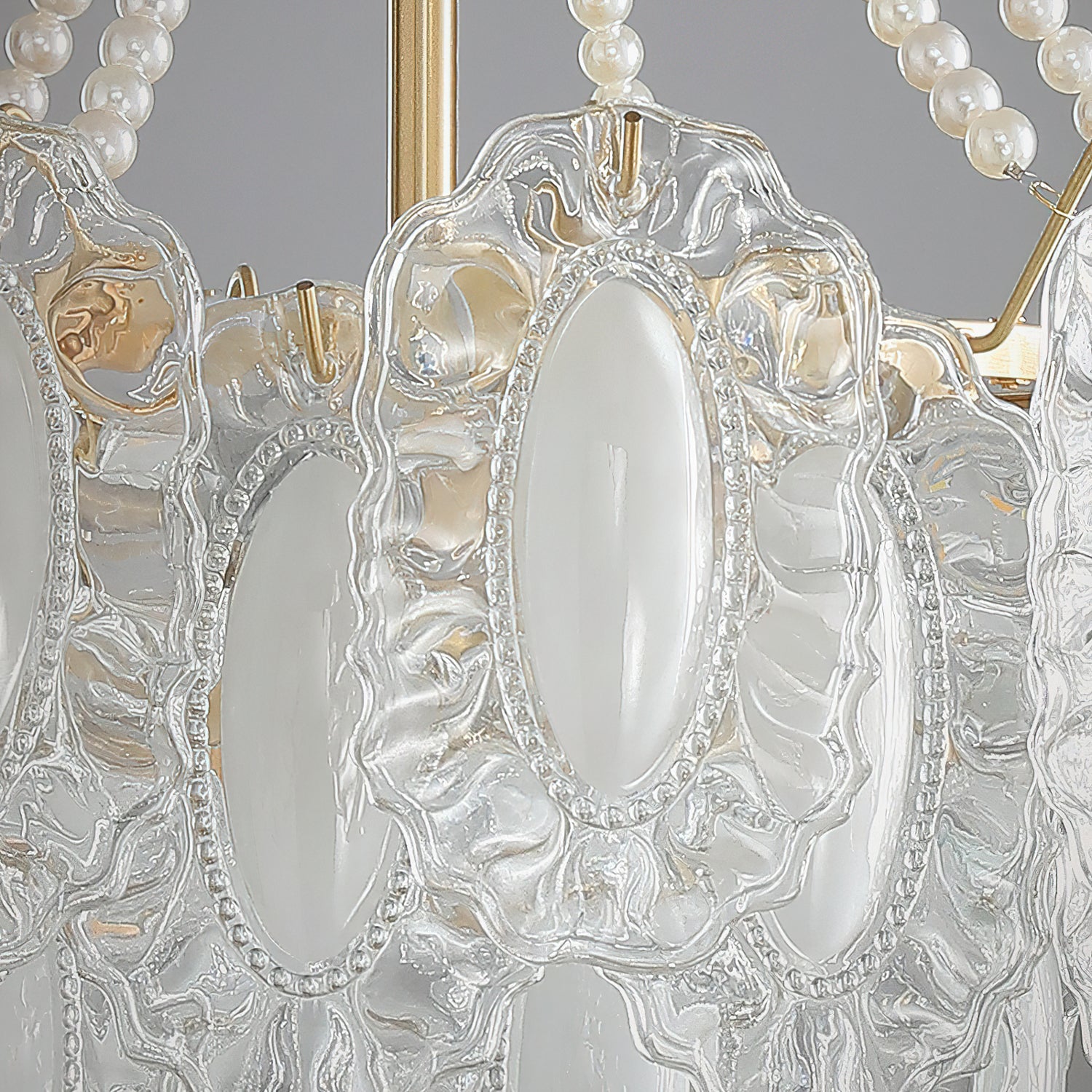 Nason Pearl Glass Chandelier