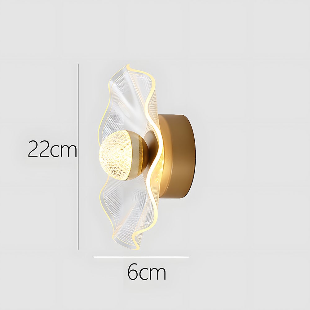 リビングルームに最適な、現代的なゴールドの豪華なLEDシーリングライト