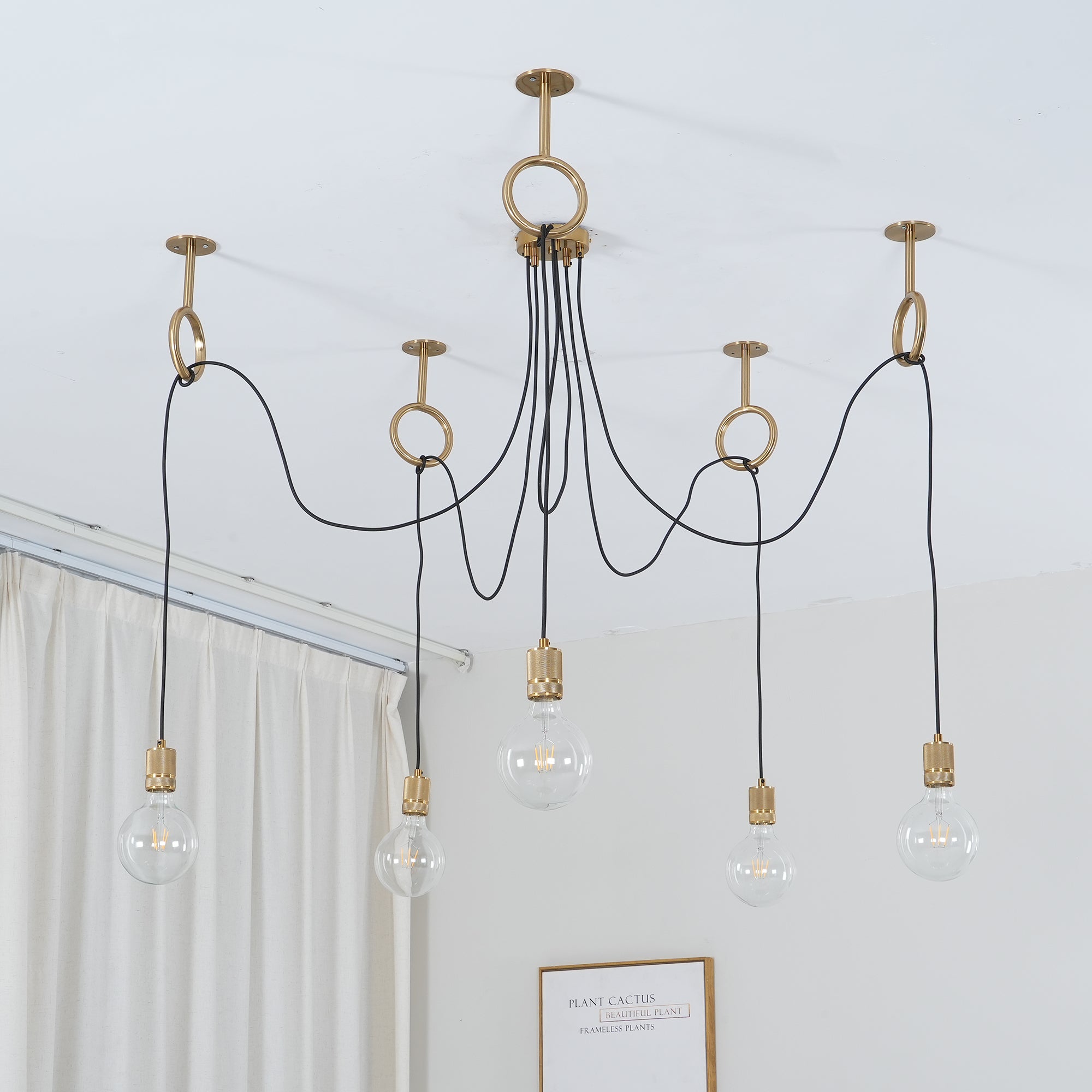 インダストリアルスパイダーシャンデリア