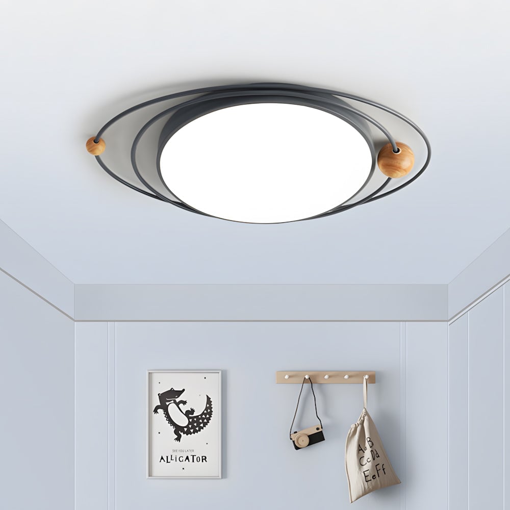 リビングルームと寝室に最適なモダンなフラッシュシーリングライト