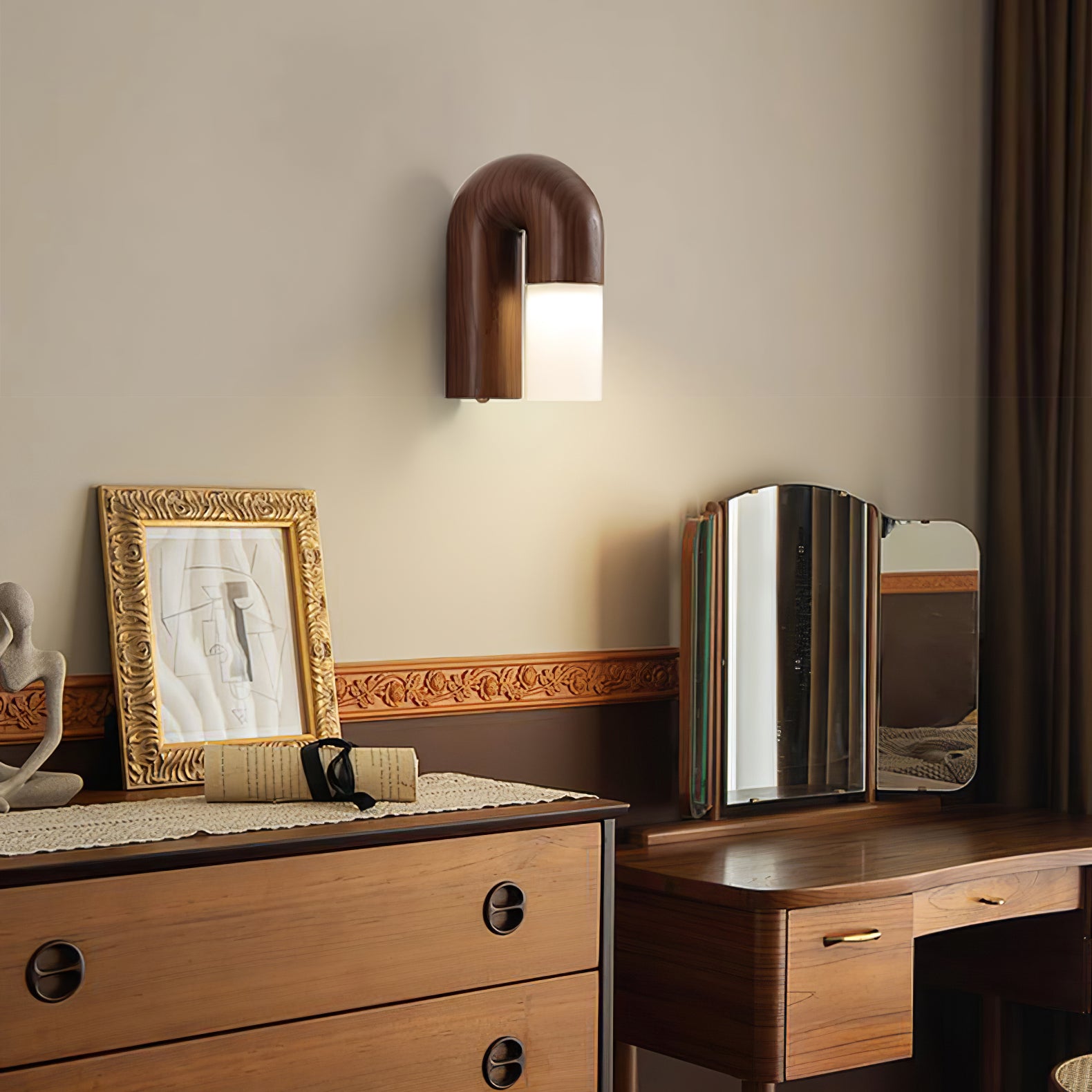 アーカスウッドウォールランプ