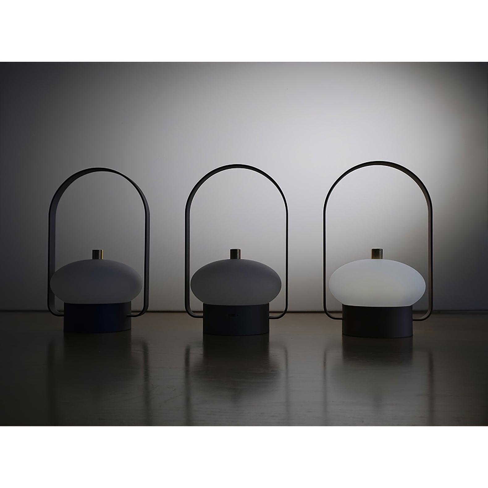 ソフトスポットポータブルバッテリー内蔵テーブルランプ