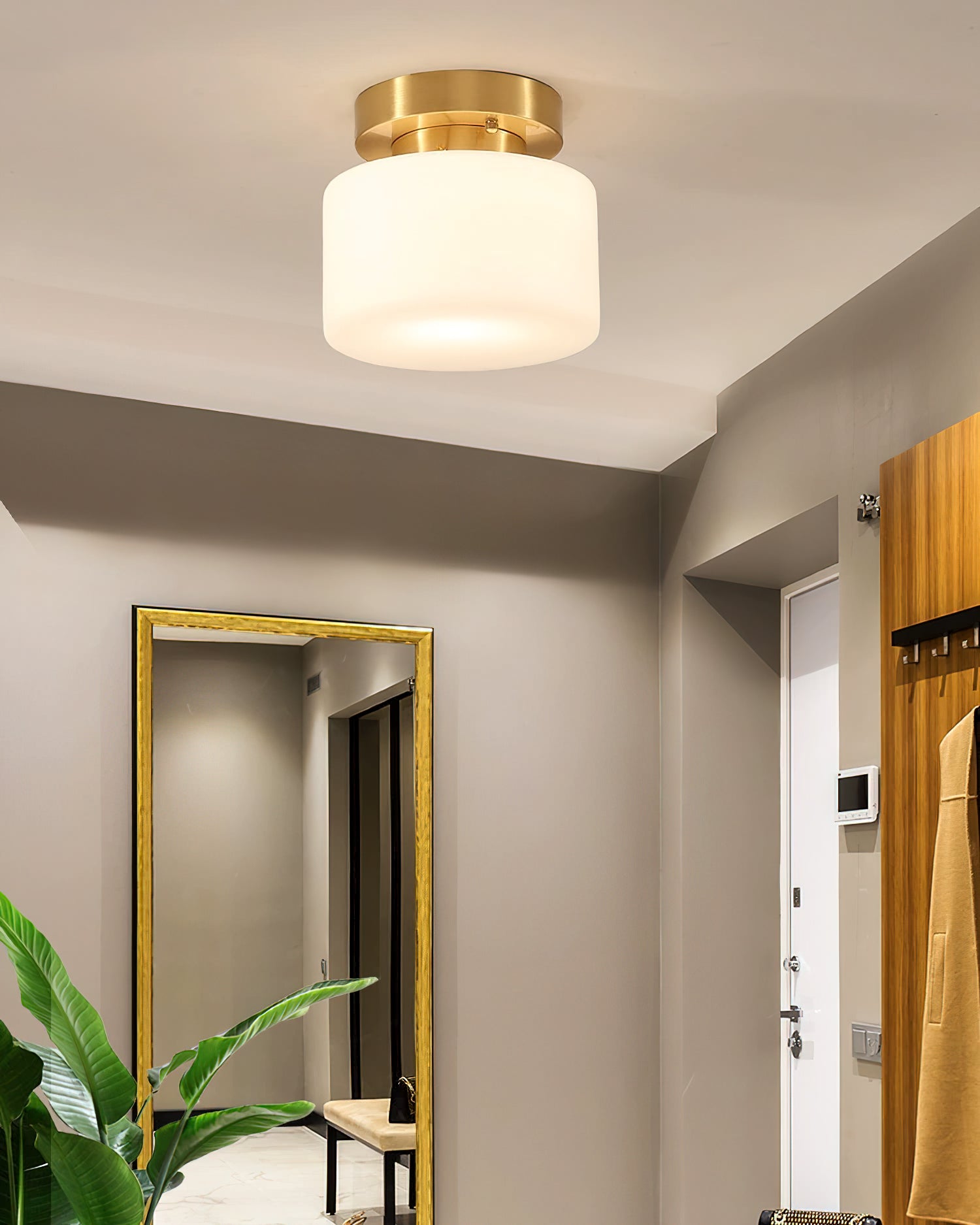 Tatum Glass Ceiling Light