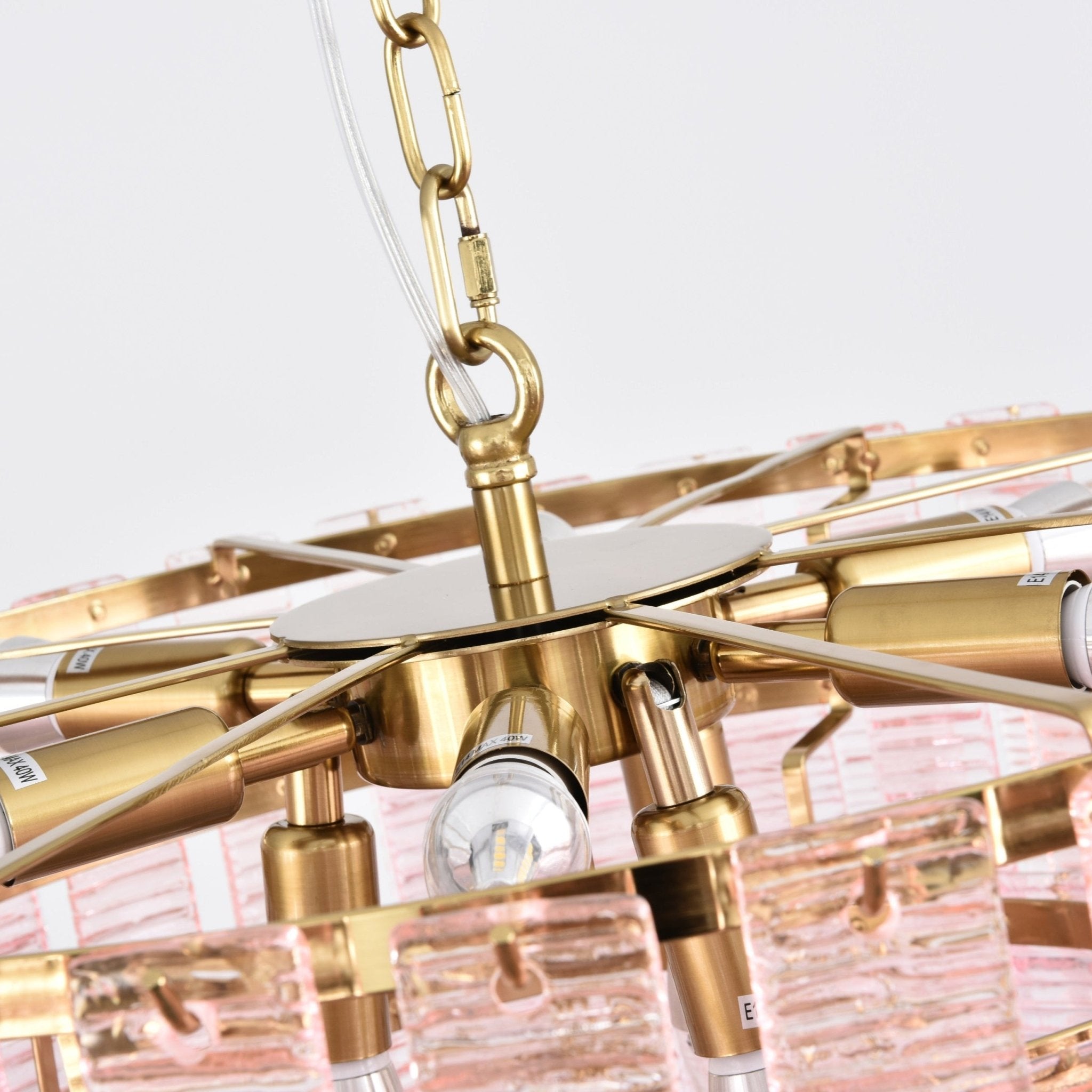 Opalora Pink Chandelier