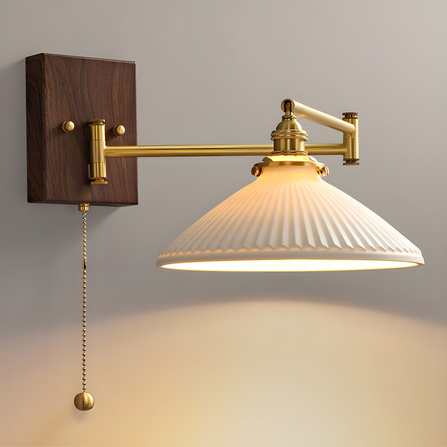 セラミックジオメトリーウォールランプ