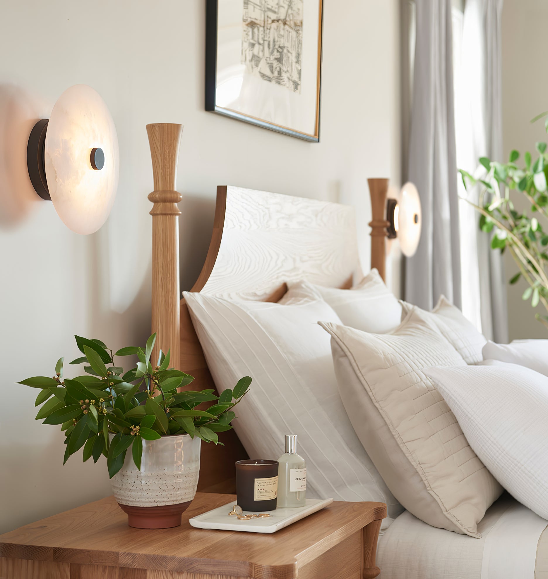 アンケニー アラバスター シーリングランプ