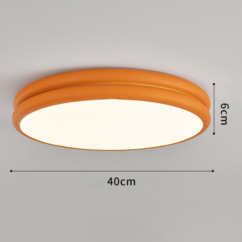 バウハウスアイアンLED寝室用シーリングライト