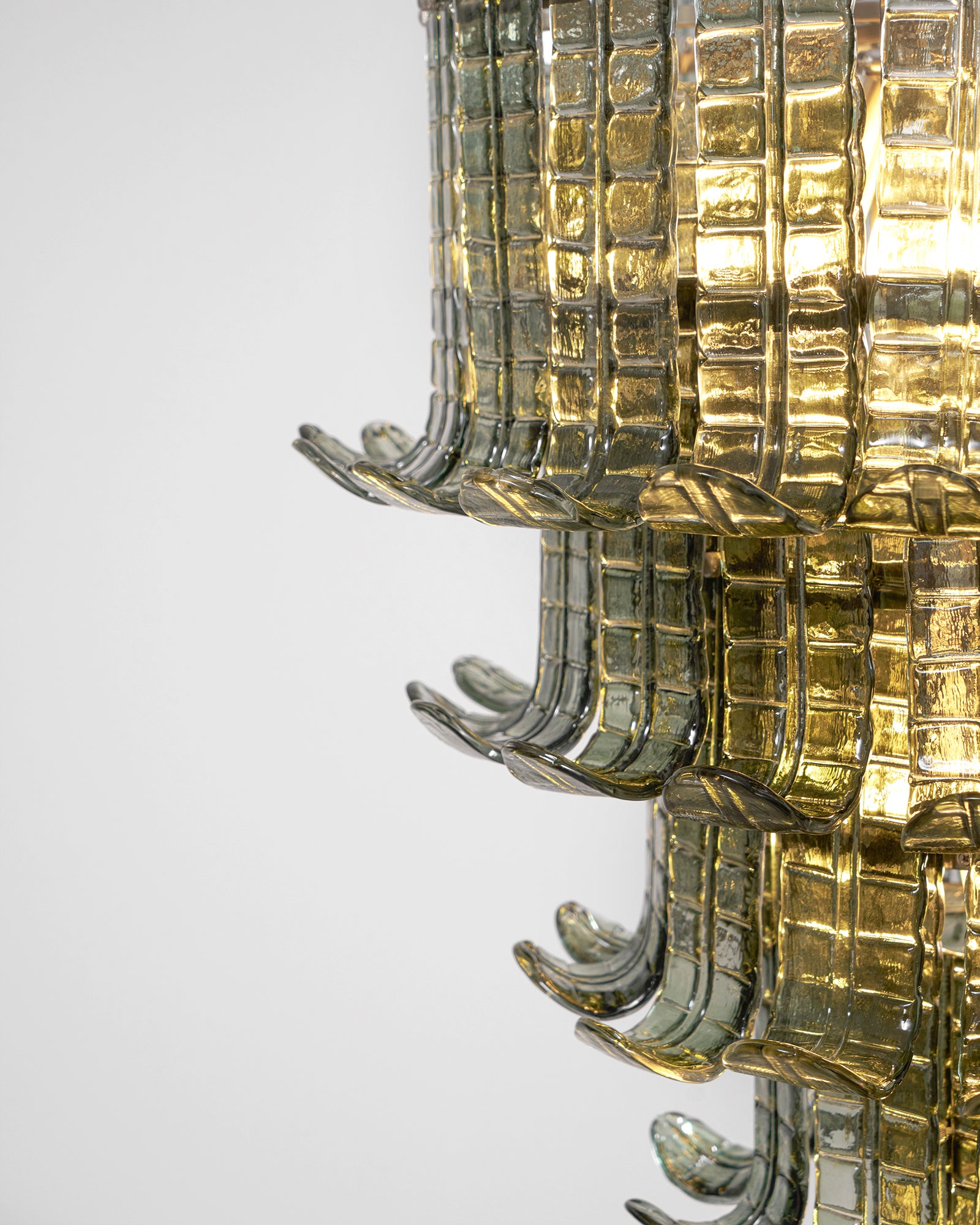 ムラーノカスケードガラスシャンデリア