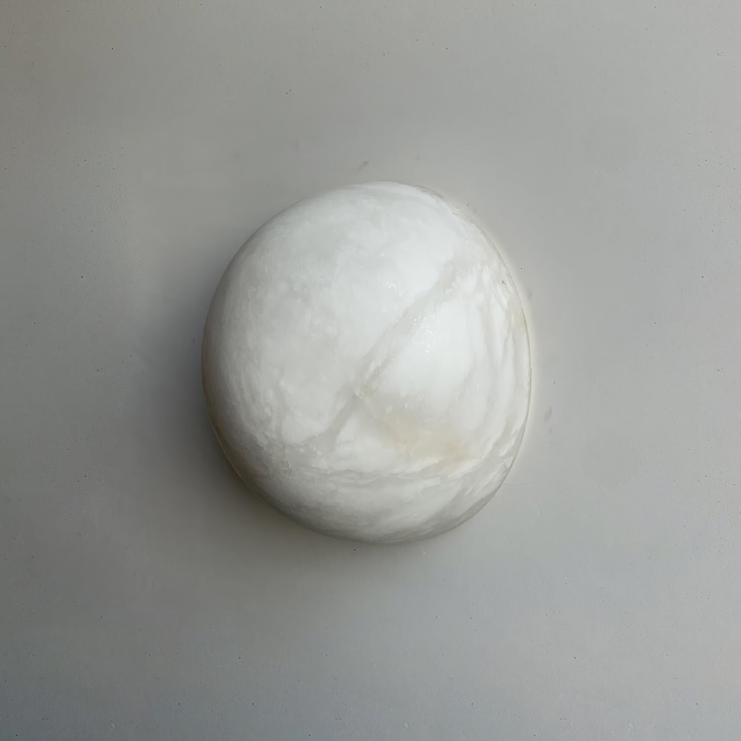 スノーフレーク アラバスター壁取り付け用燭台