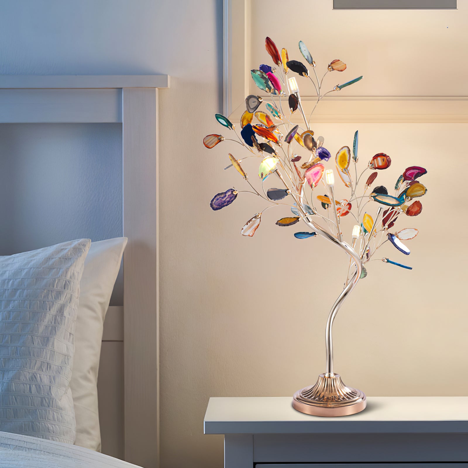 アゲートテーブルランプ