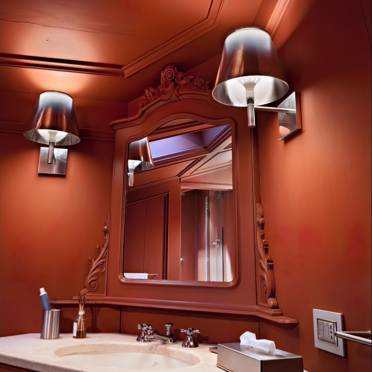 クロームプリズムウォールランプ