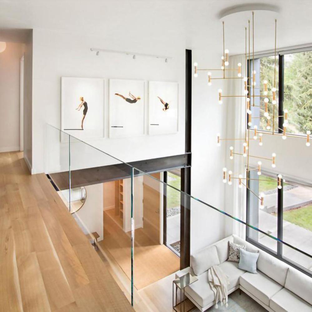 アトミウムのシャンデリア