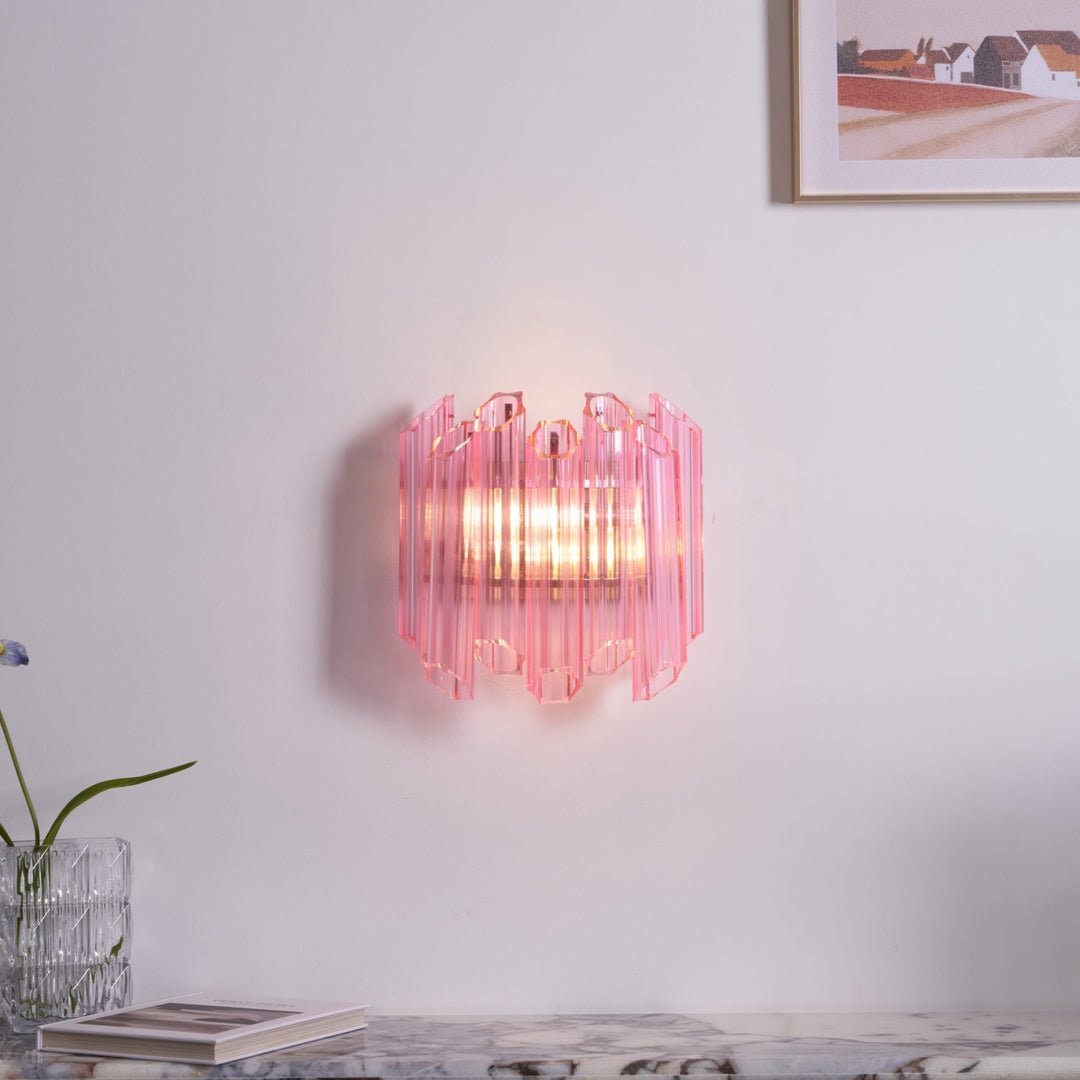 Palermo Pink Wall Lamp