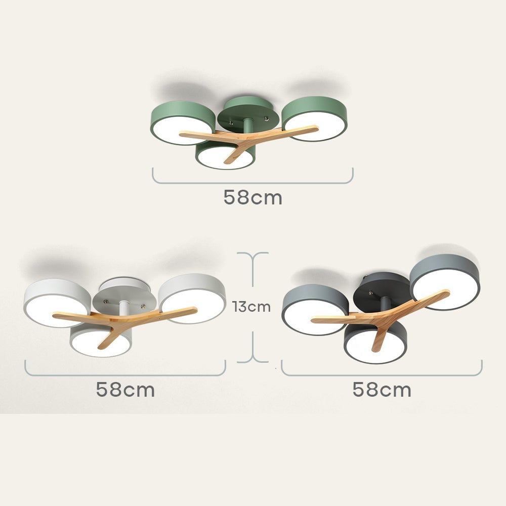 現代的で豪華なアクリル製リビングルーム用LEDシーリングライト