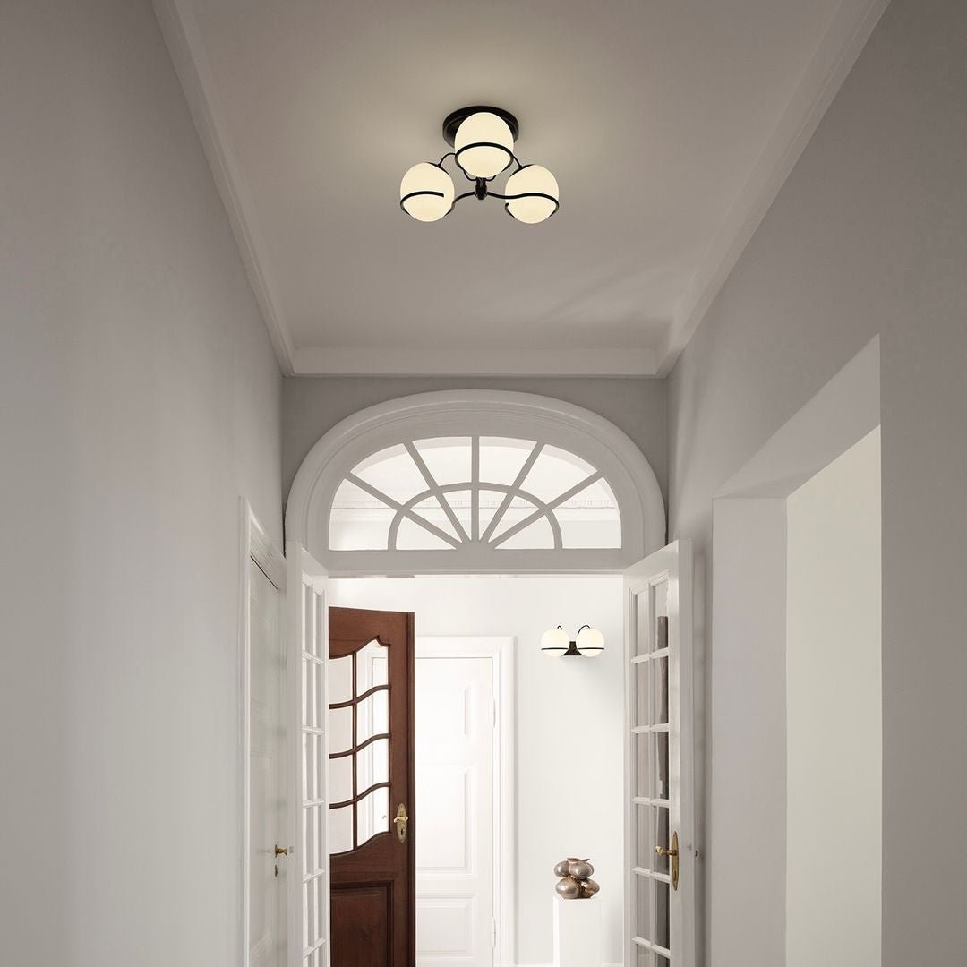 球形シーリングランプ