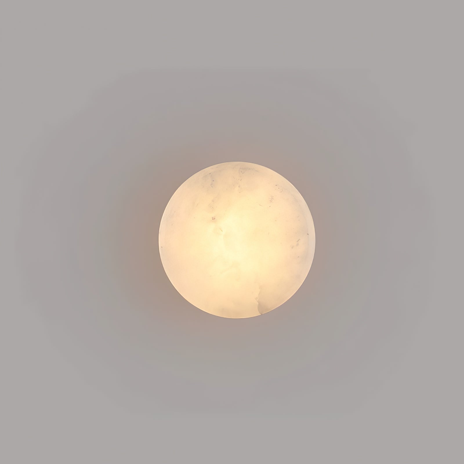 円筒形アラバスターウォールライト