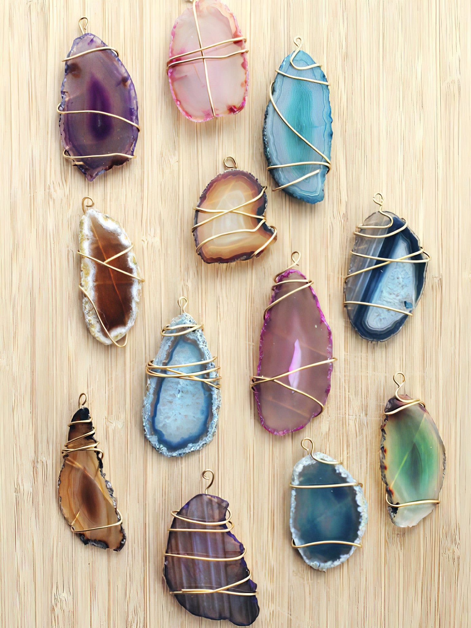 アゲートテーブルランプ