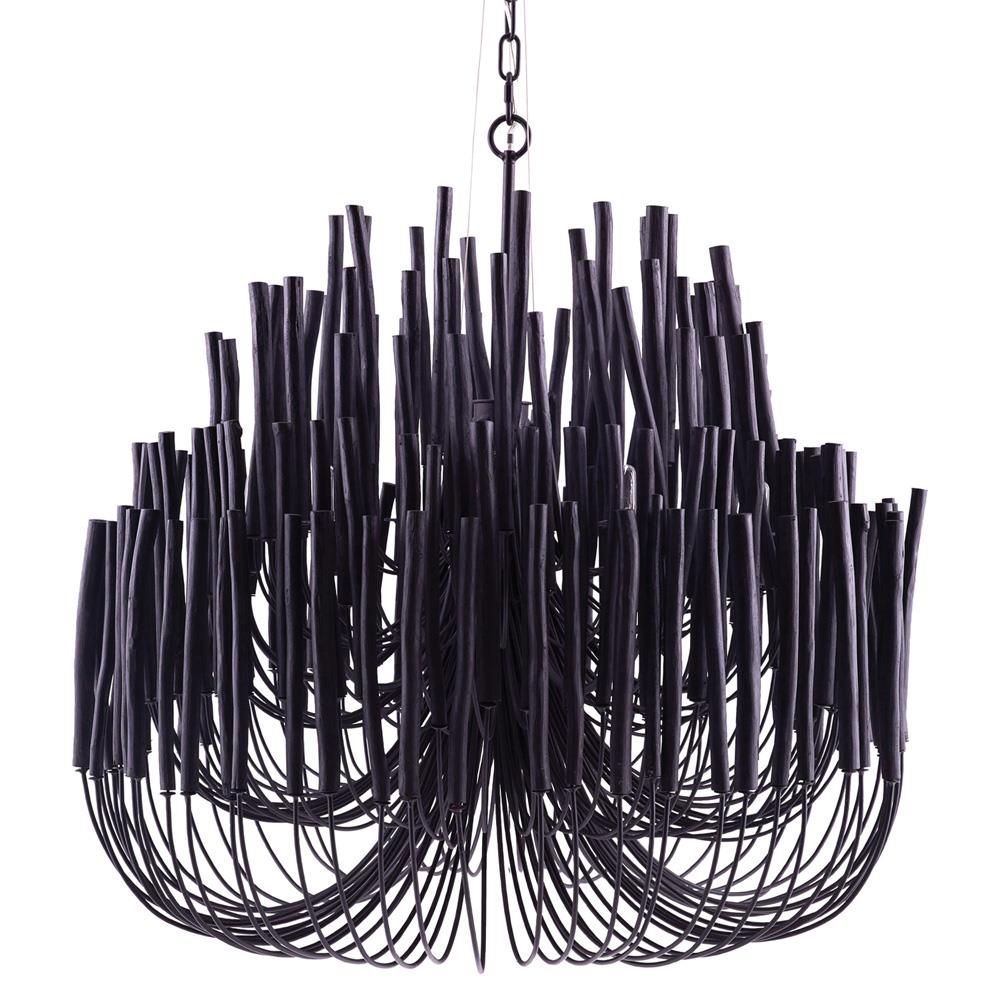 Sparse Wooden stick Chandelier