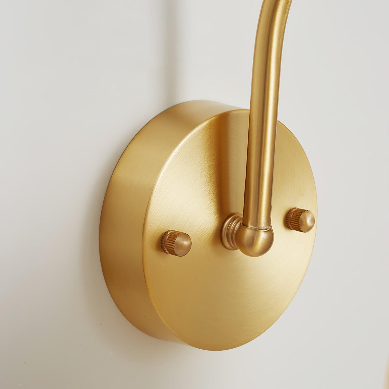 蘭のウォールランプ