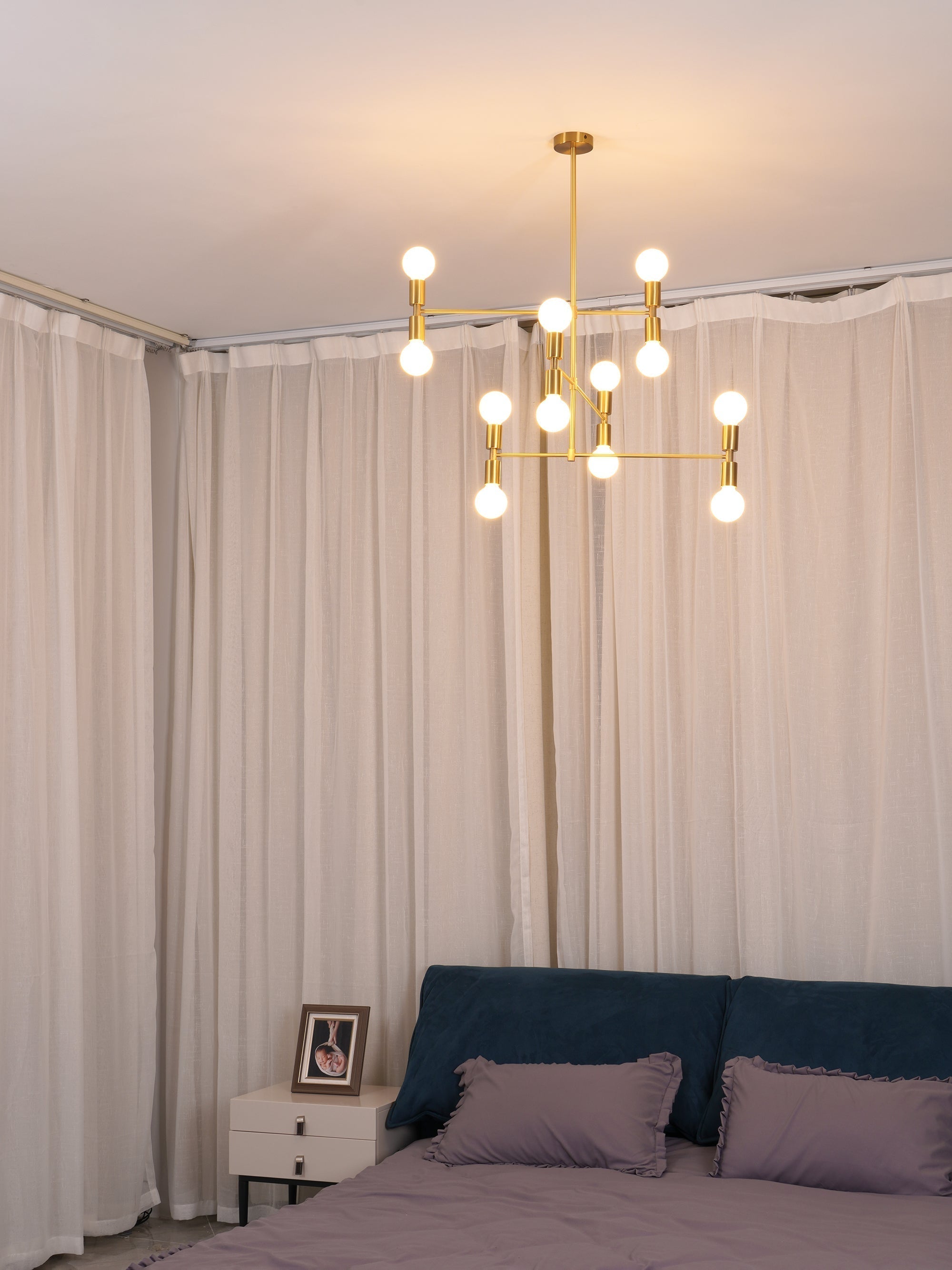 アトミウムのシャンデリア