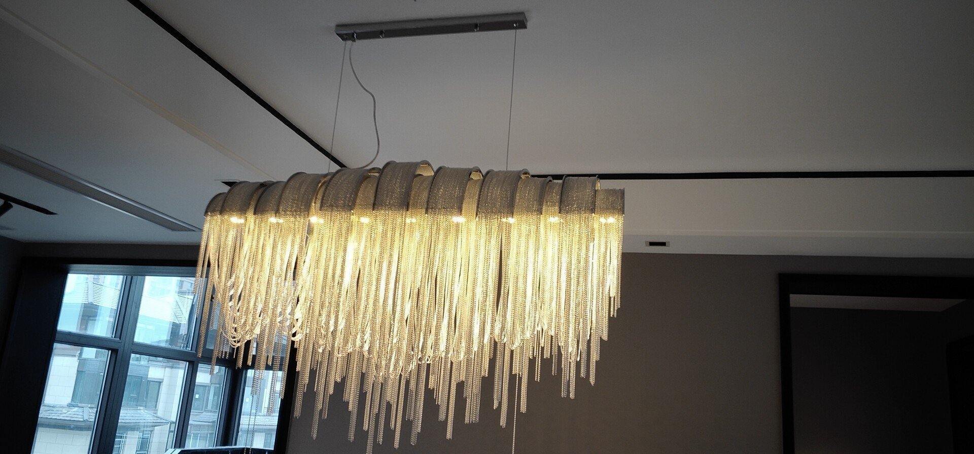 Volver Long Chandelier