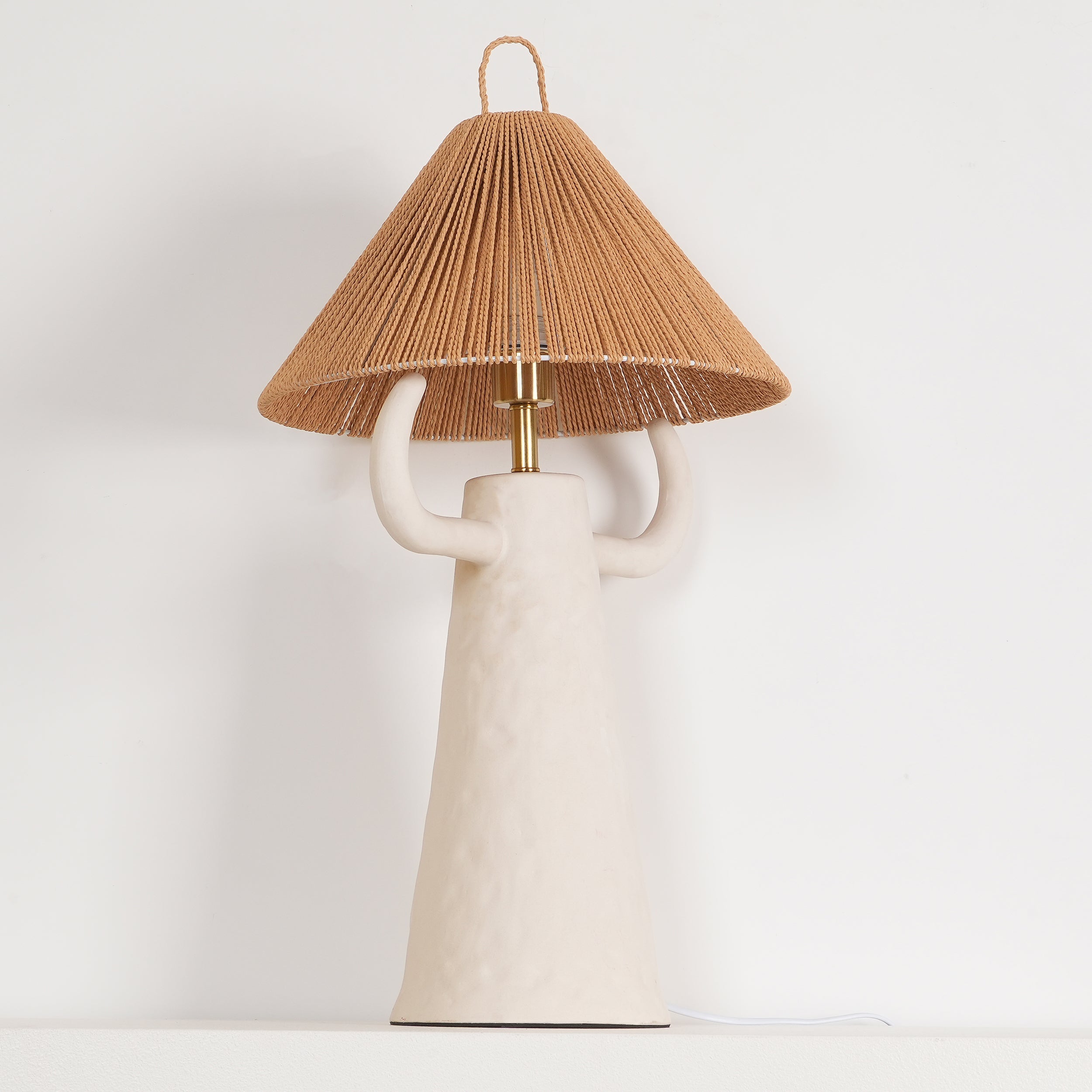 Ceramic Twine Bedroom Table Lamp