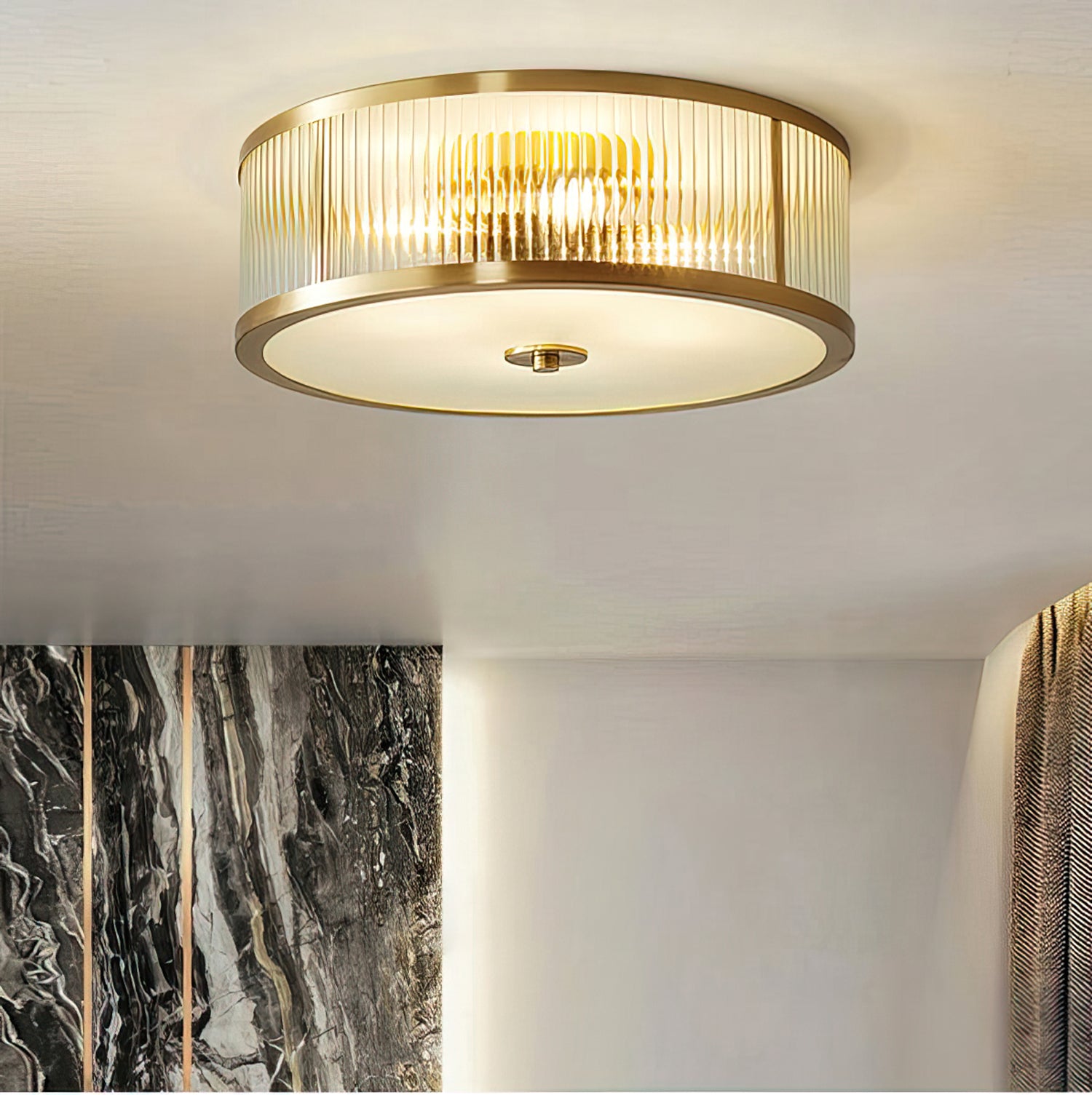 Geneva Glass CeIling Lamp