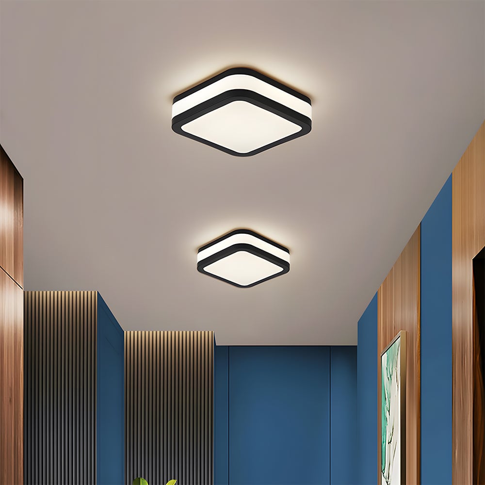 リビングルーム用のモダンなフラッシュシーリングライト
