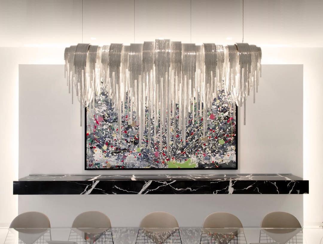 Volver Long Chandelier