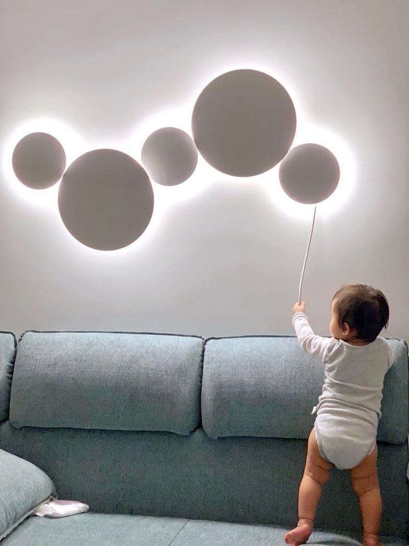 パック ウォールアート ウォールランプ