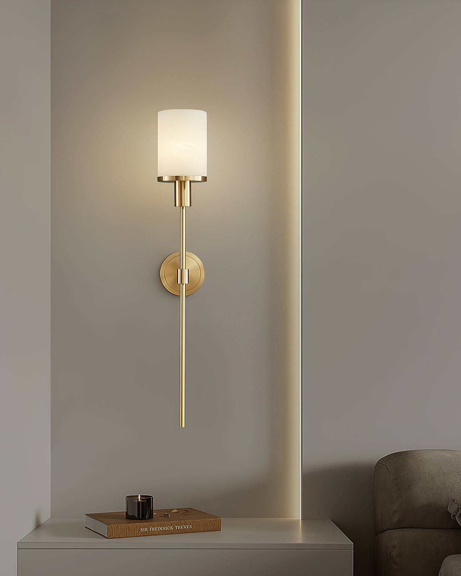 Abażurowy Wall Lamp