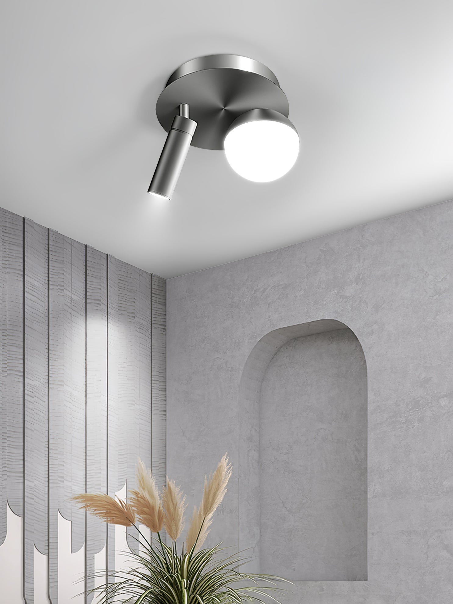 丸型スポットライト天井照明