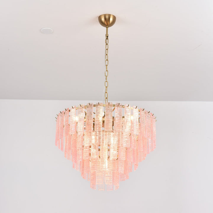Opalora Pink Chandelier