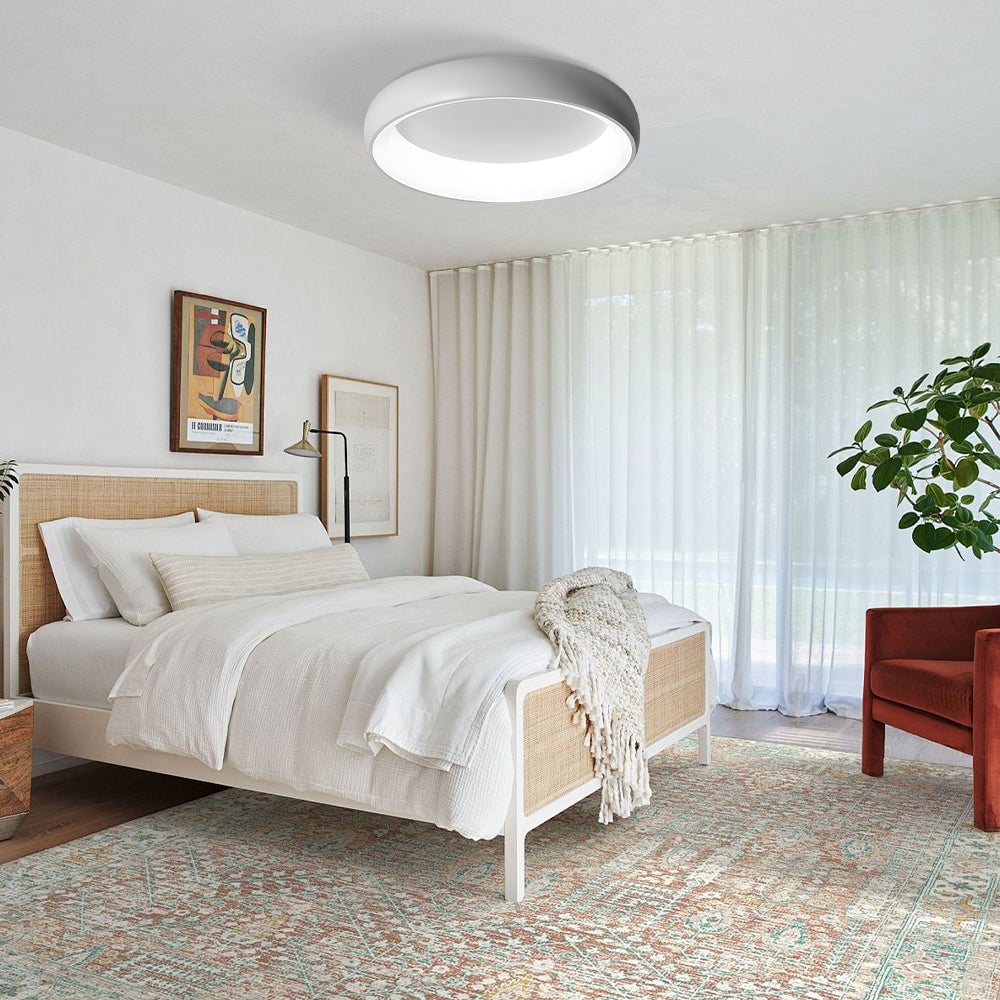 天井に近接するモダンなLEDフラッシュシーリングライト