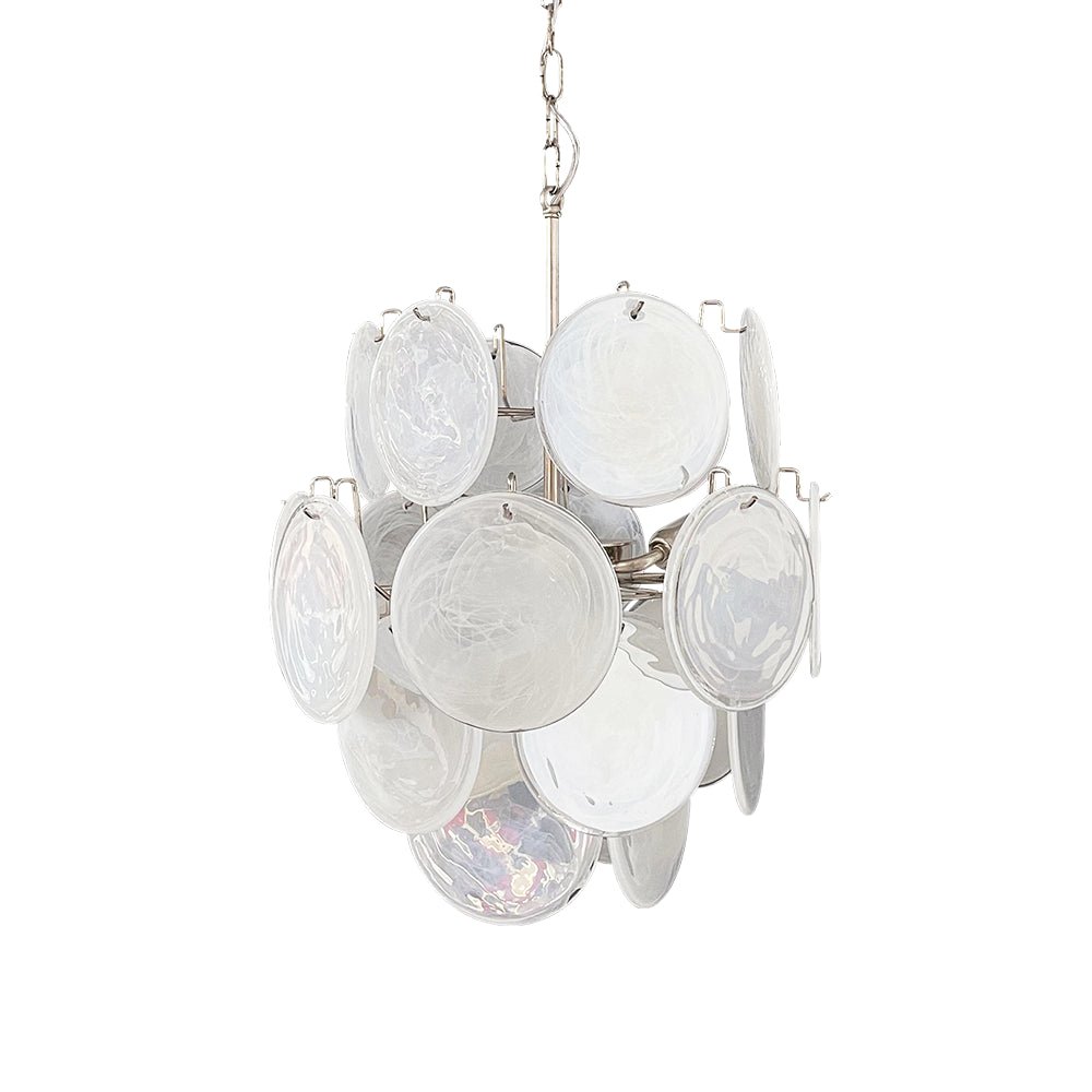 Loire Valley Glass Chandelier