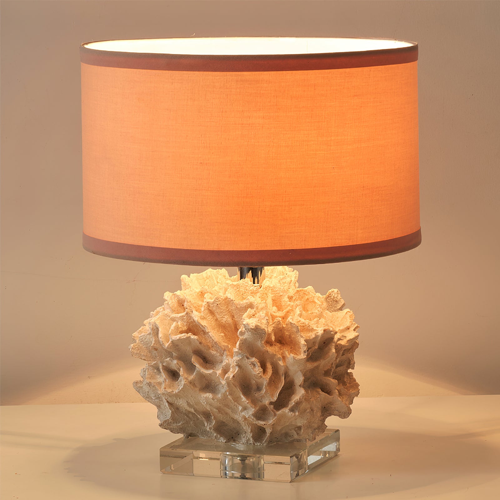 カリビアンコーラルテーブルランプ