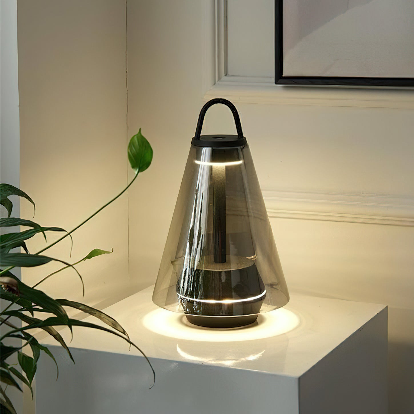 シャトル内蔵バッテリーテーブルランプ