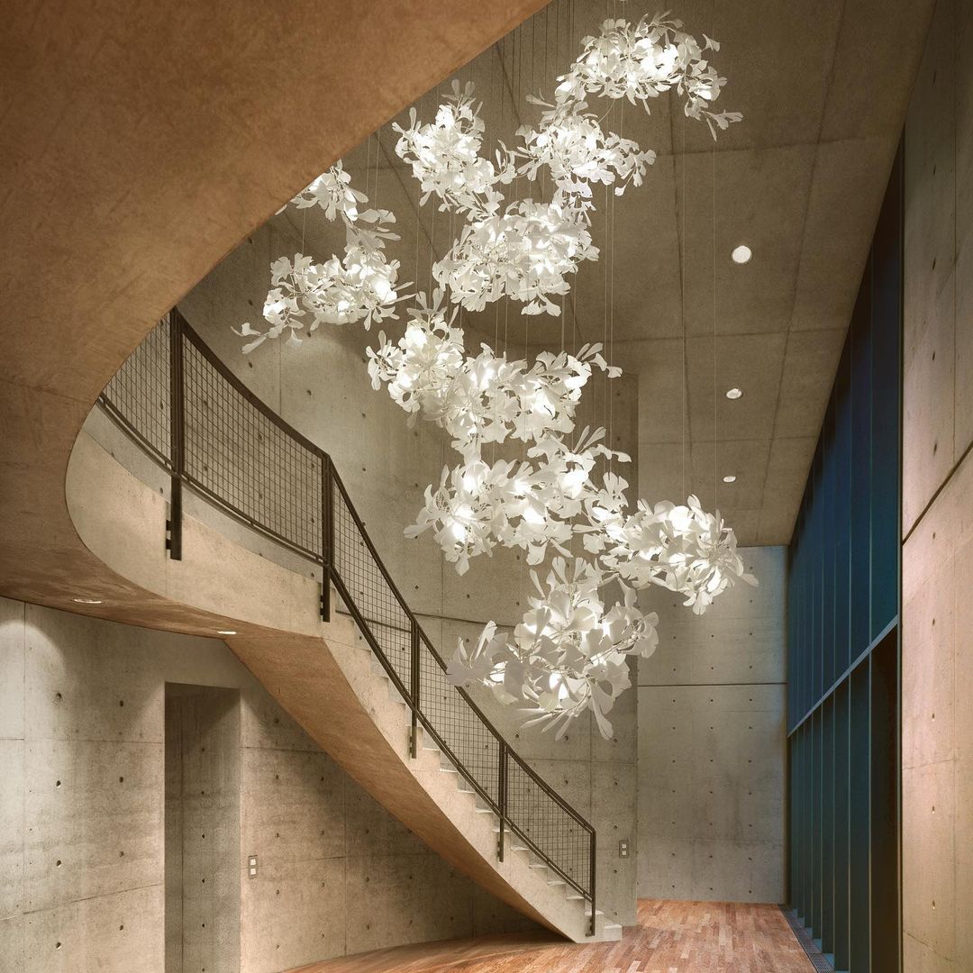 Gingko Chandelier B
