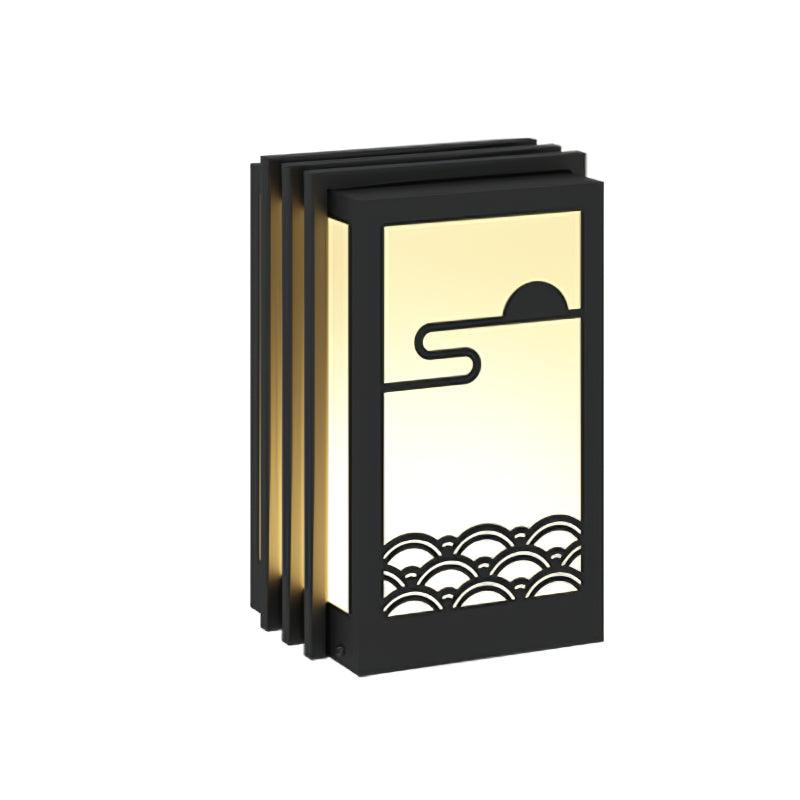 日の出パターン屋外照明