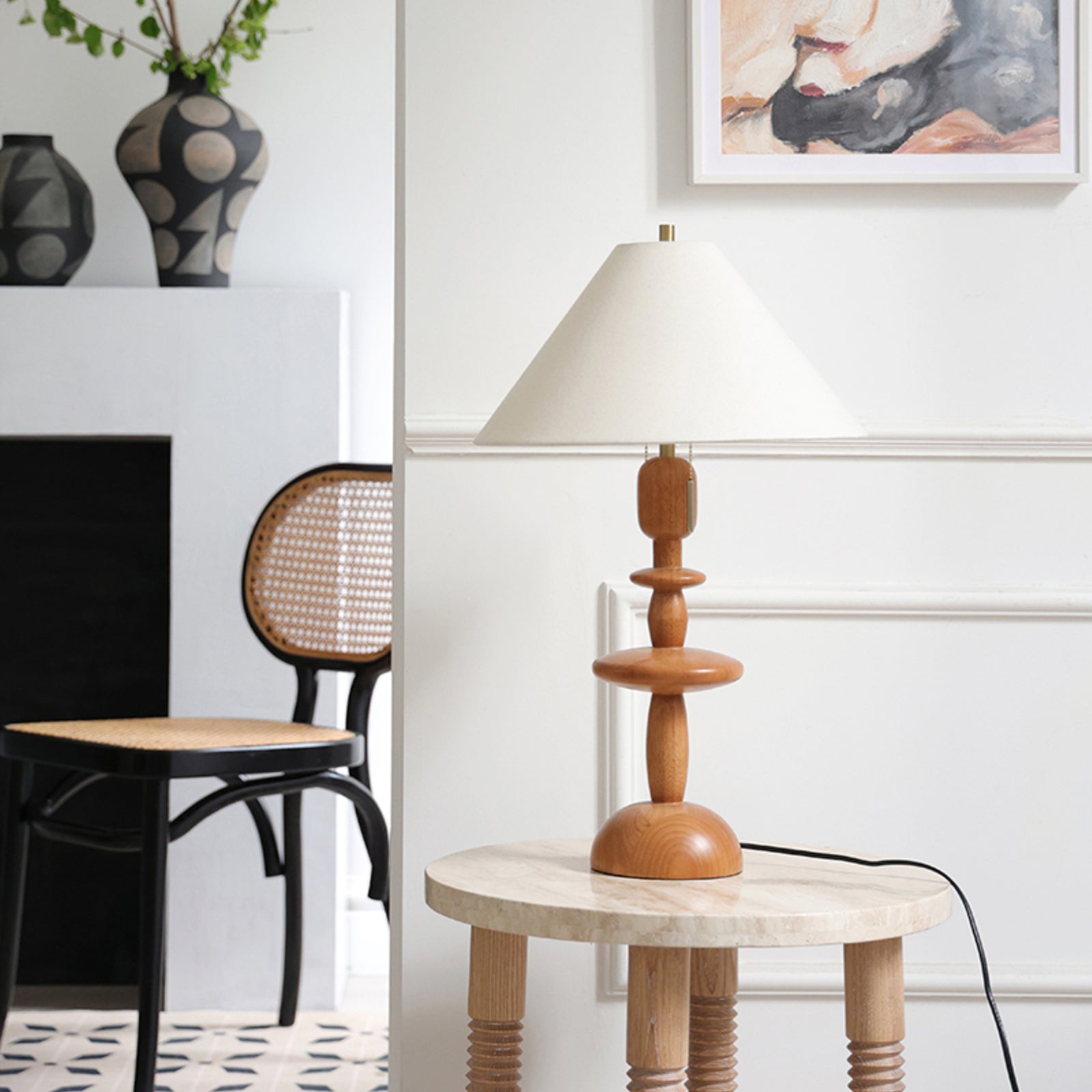 トルナージュウッドテーブルランプ