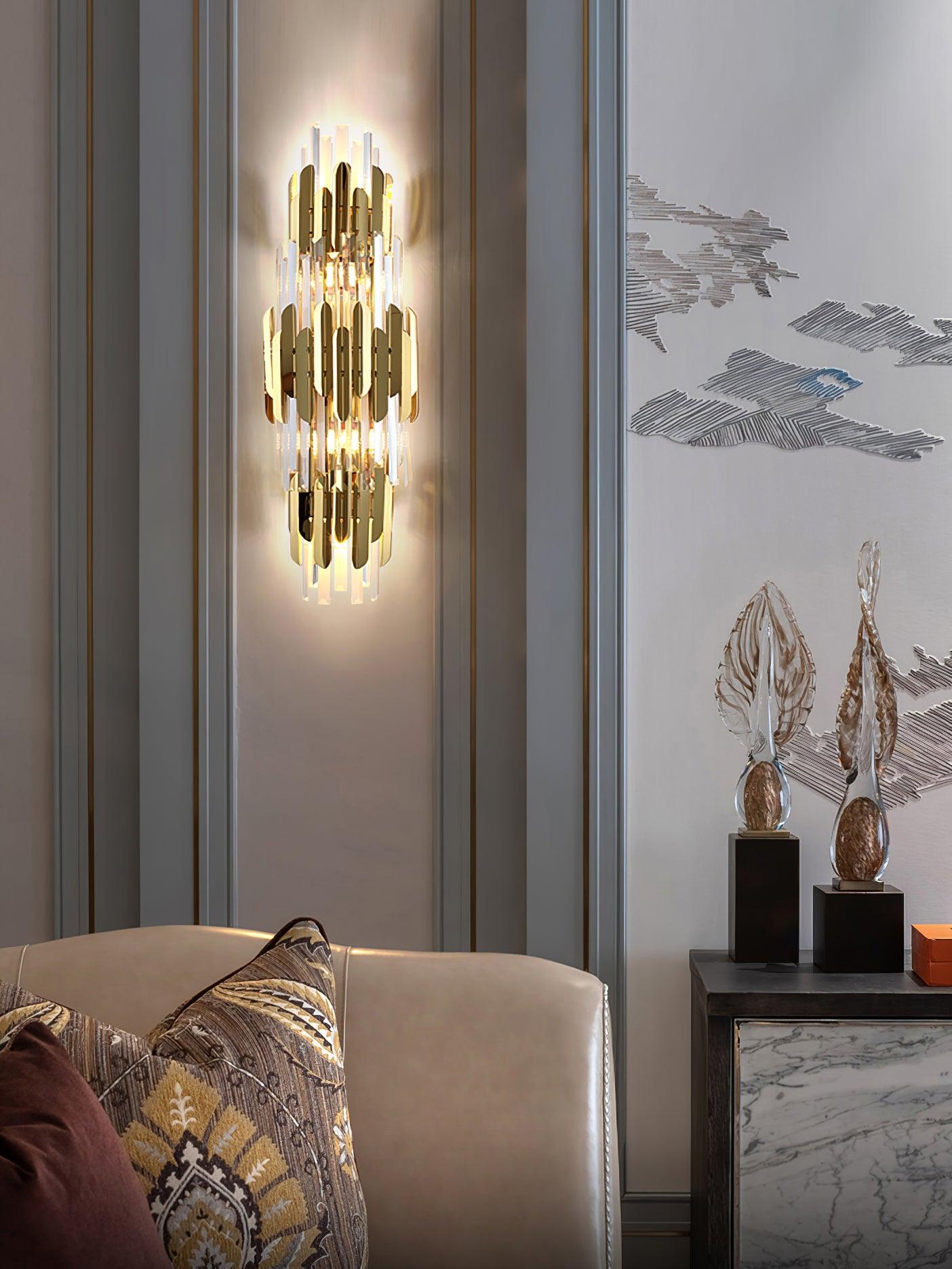 理論上の三層ウォールライト