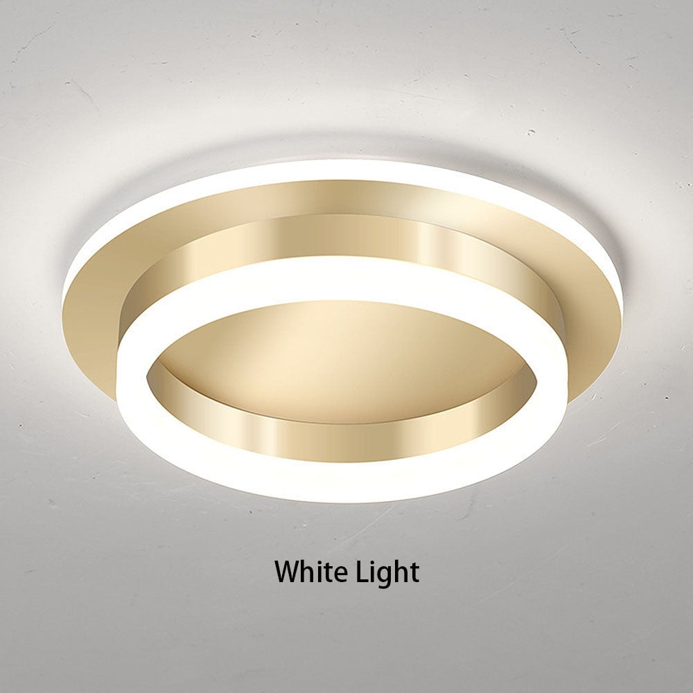 廊下用のシンプルでモダンなアクリル製シーリングランプ