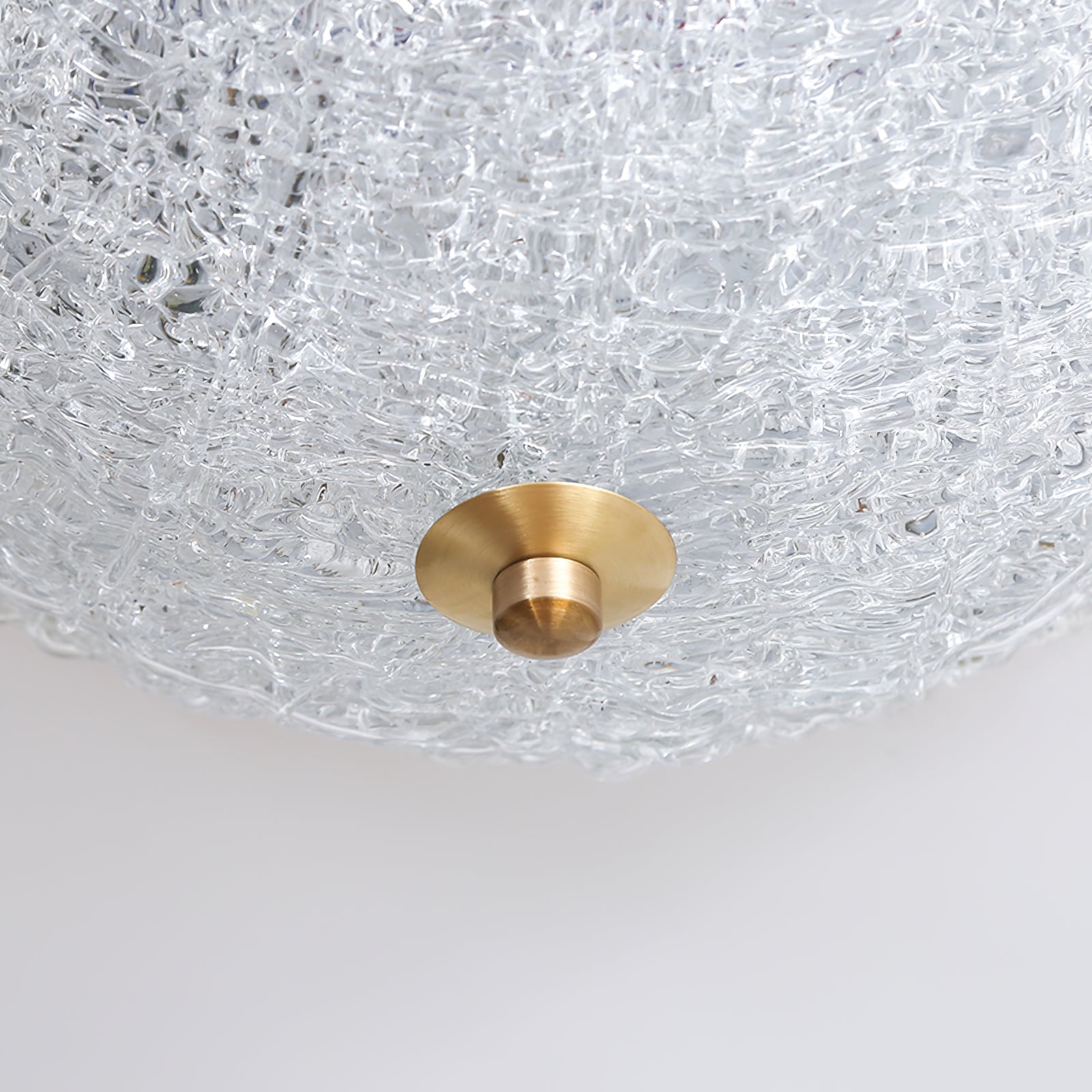 Crystal Wave Ceiling Light