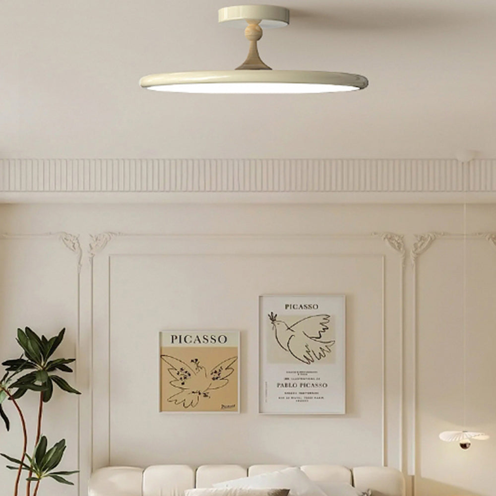 バウハウス ディスク アクリル LED 寝室用シーリングライト