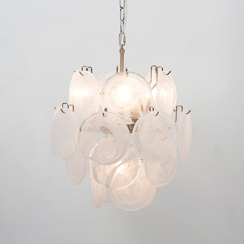 Loire Valley Glass Chandelier