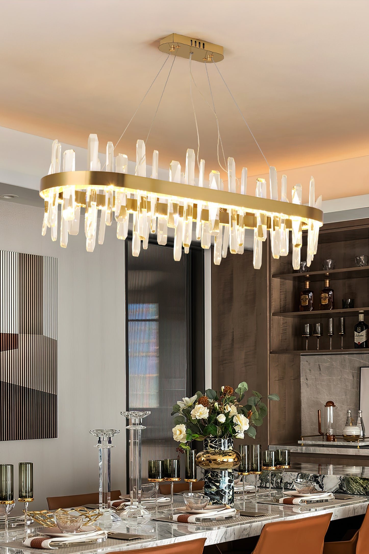 ロイヤルクリスタルシャンデリア