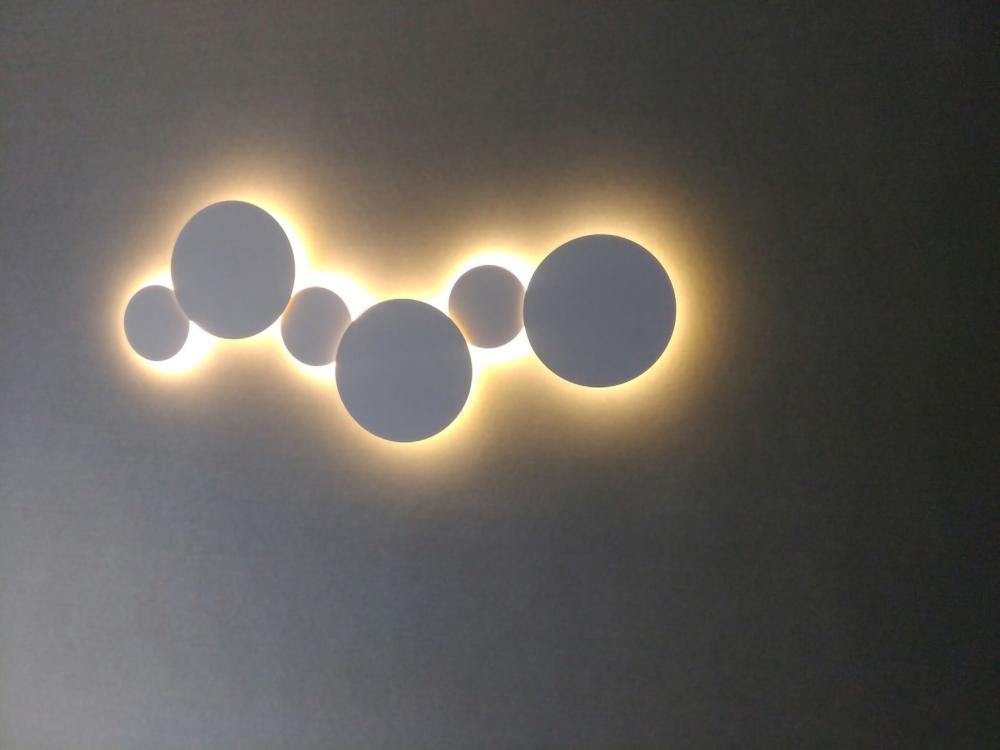 Puck Wall Art Wall Lamp