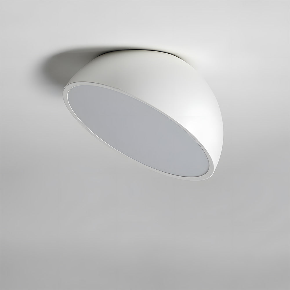 リビングルームに最適な北欧風ラウンドアイアンLEDシーリングライト